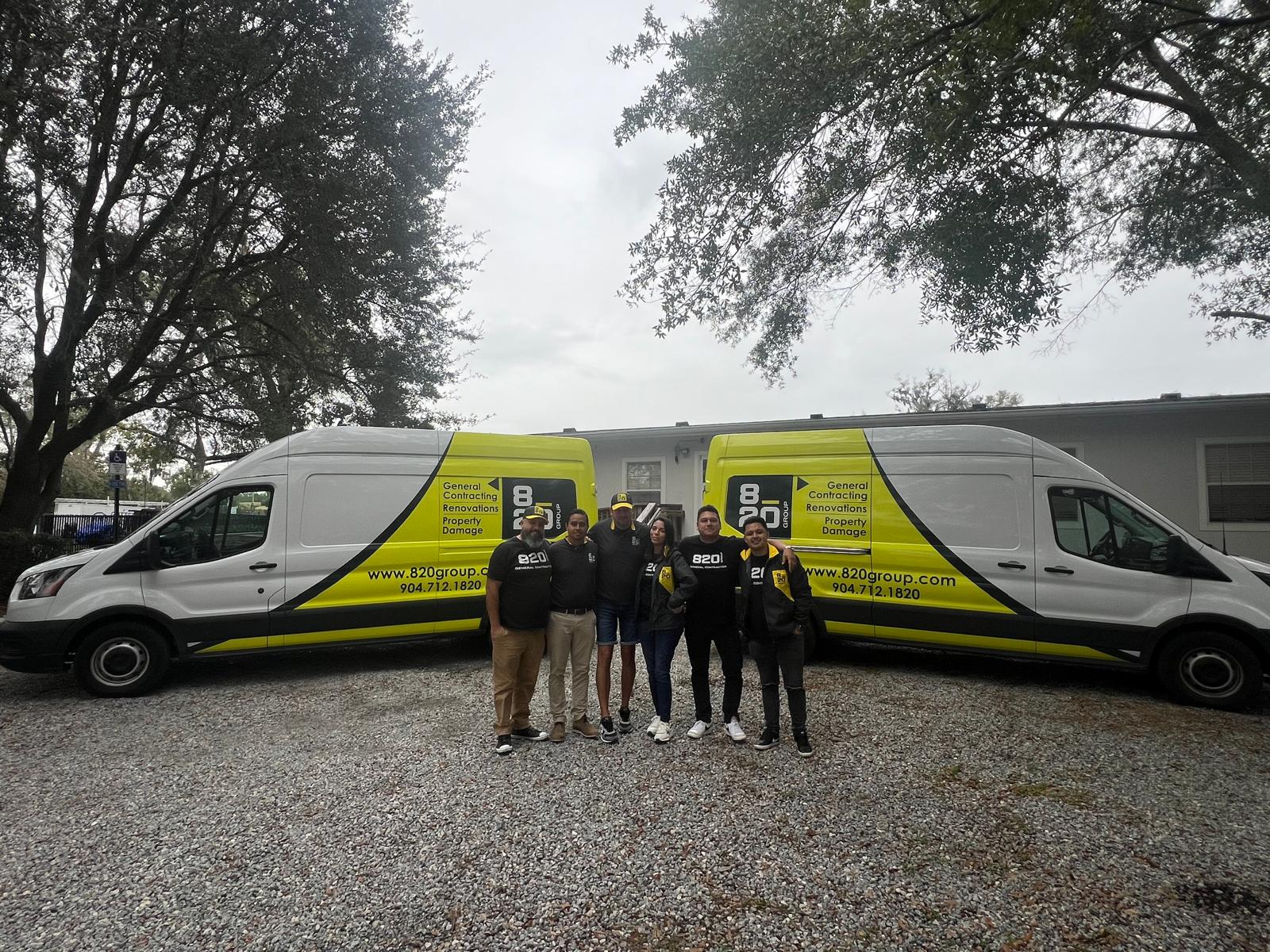 820 Group facility services crew